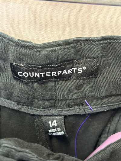 Counterparts Women's Size 14 Black Shorts
