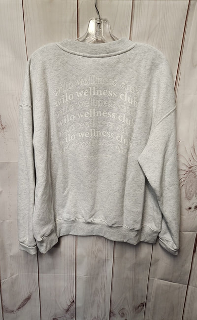 Wilo The Label Women's Size M Gray Sweatshirt