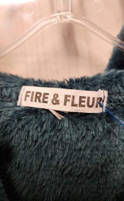 Fire & Fleur Women's Size M Teal Jacket