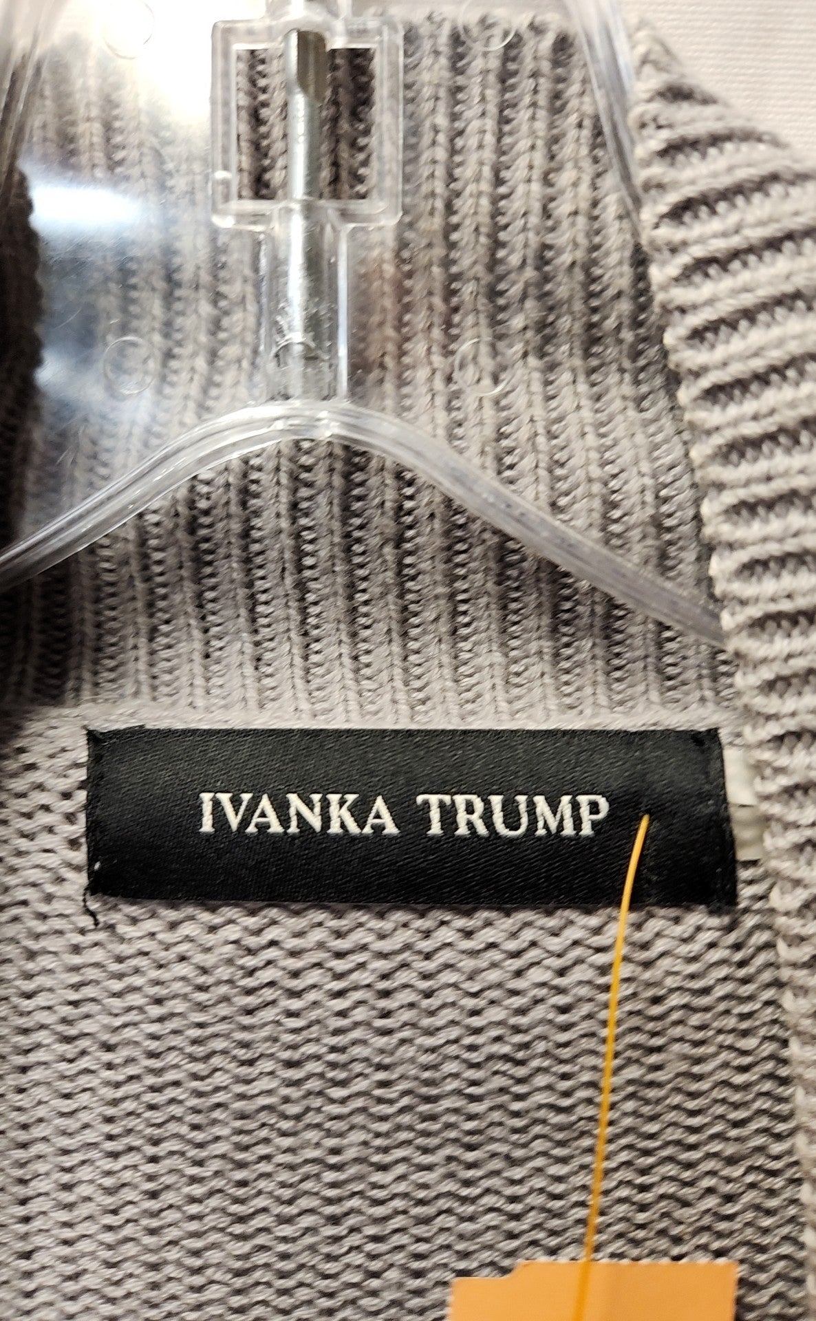 Ivanka Trump Women's Size S Gray Cardigan