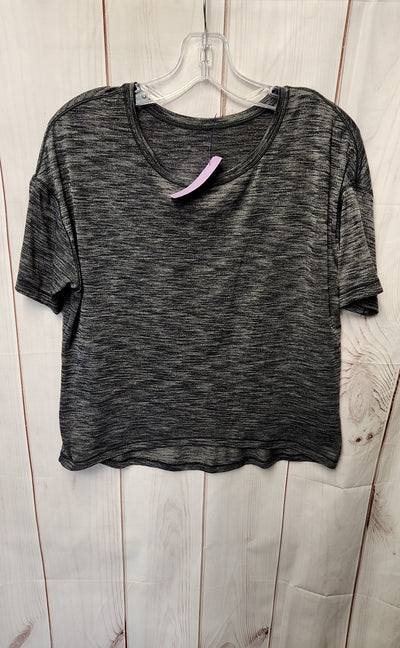 Lululemon Women's Size L Gray Short Sleeve Top