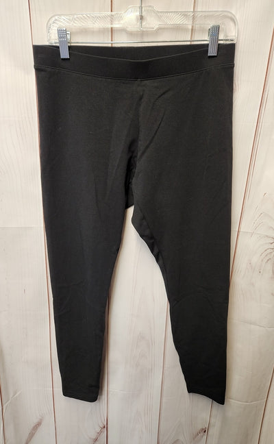 LL Bean Women's Size M Petite Black Leggings