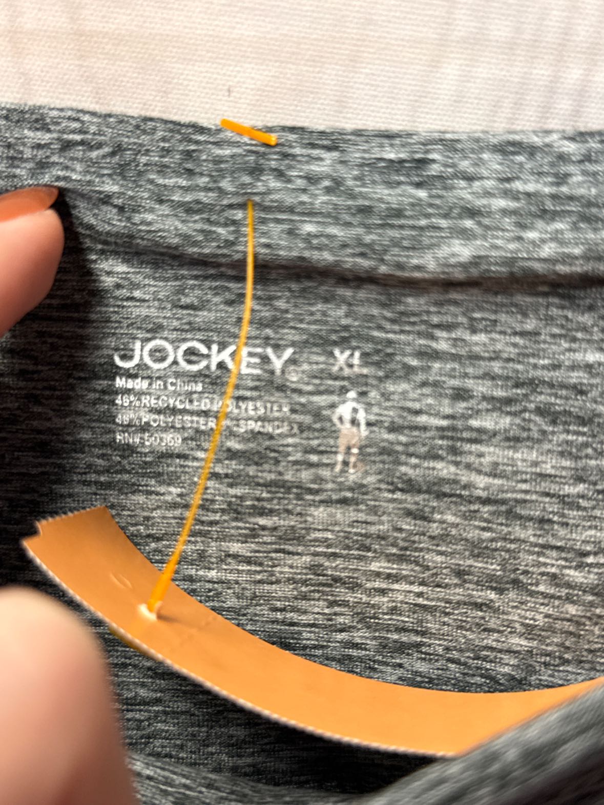 Jockey Women's Size XL Gray Leggings