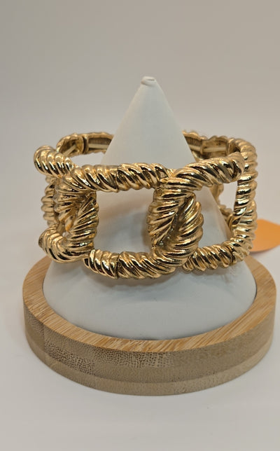 Gold Stretch Bracelet