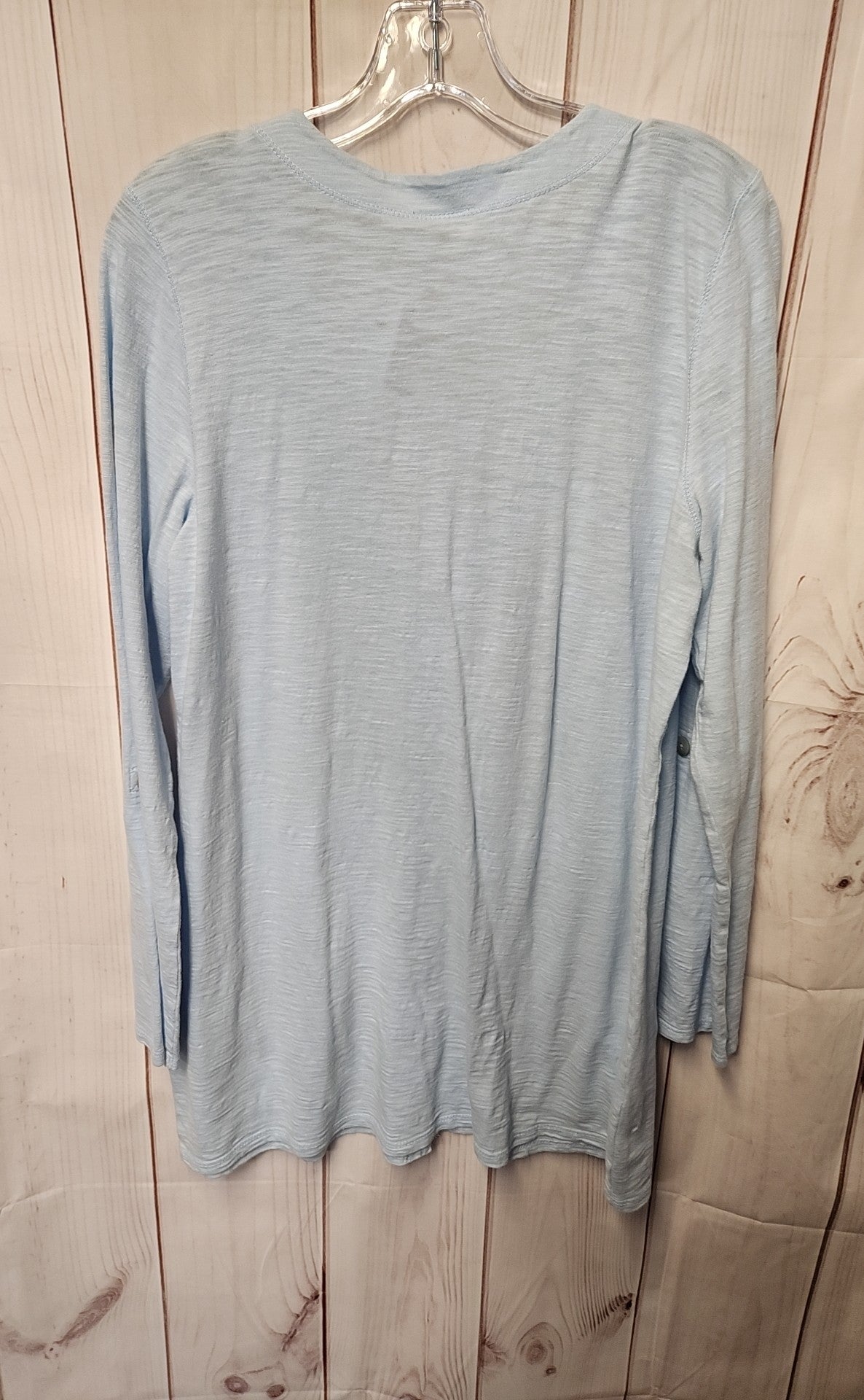 J Jill Women's Size M Light Blue Cardigan