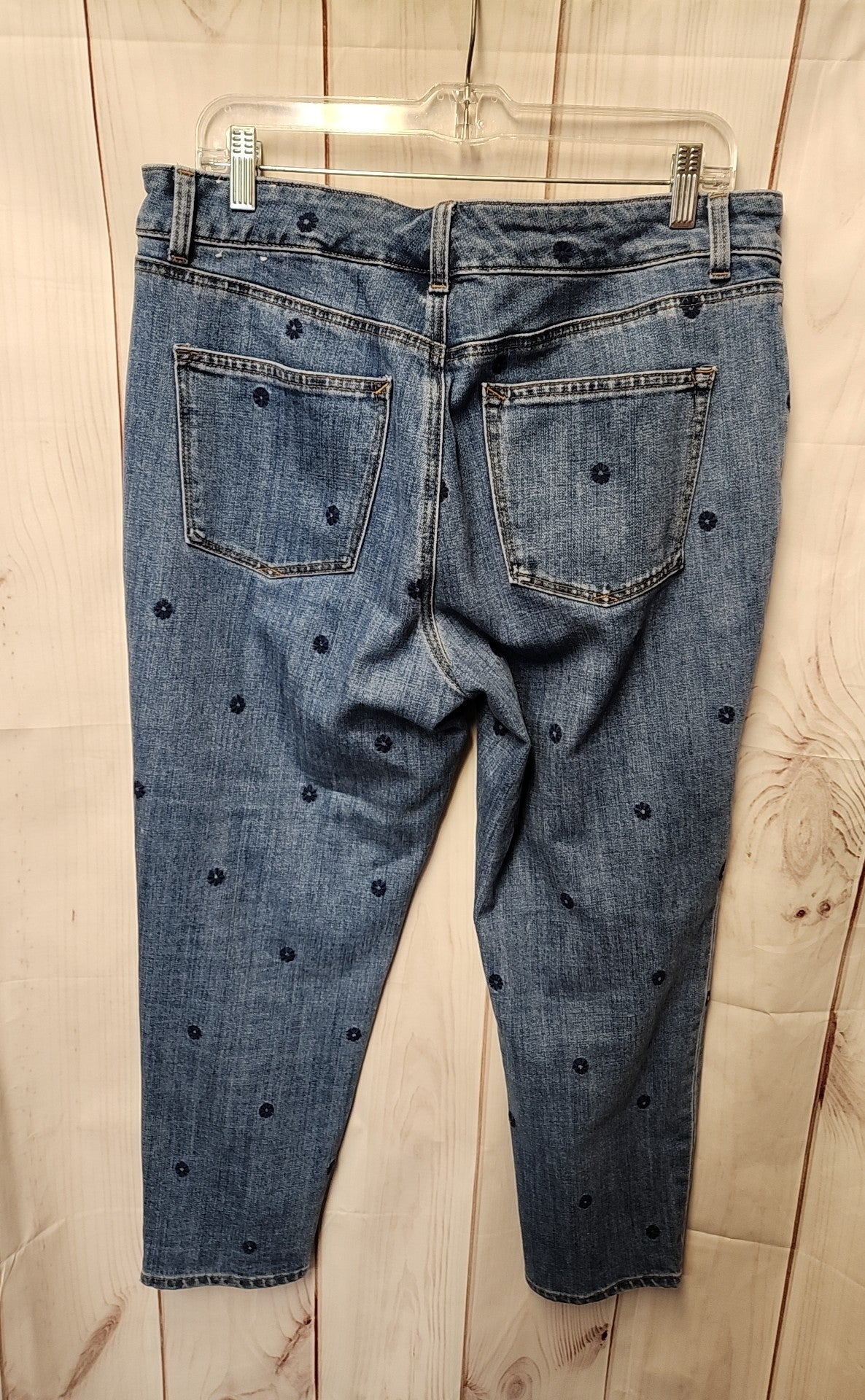 Talbots Women's Size 12 Everyday Relaxed Blue Jeans