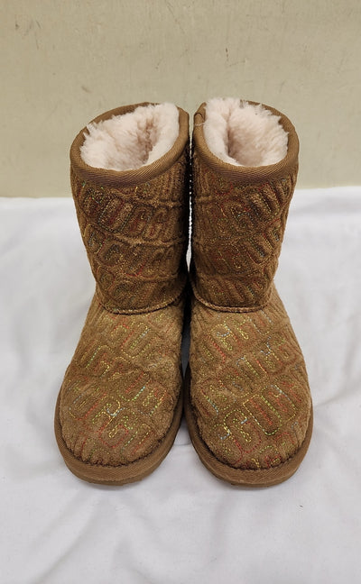 Ugg Girl's Size 1 Brown Shoes