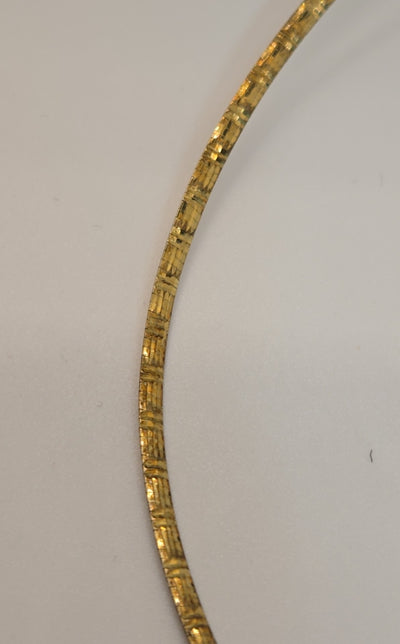 Dyadema Gold .925 Sterling Silver 17" Necklace