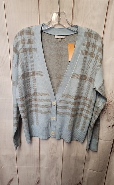 Sioni Women's Size M Blue Cardigan