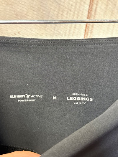 Old Navy Women's Size M Black Leggings