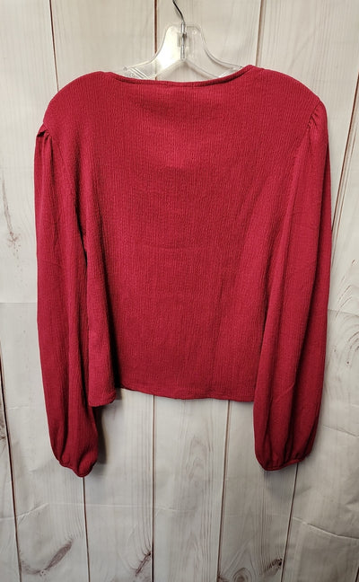 Derek Heart Women's Size L Pink Long Sleeve Top