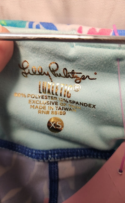 Lilly Pulitzer Women's Size XS Blue Leggings