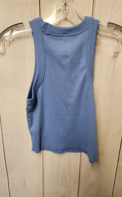 So Women's Size S Blue Sleeveless Top