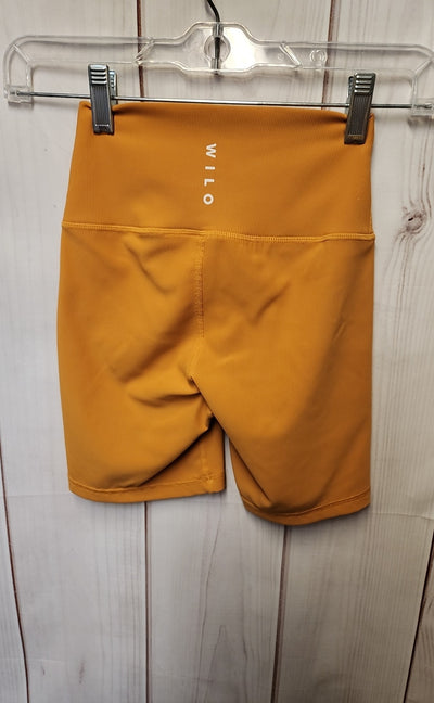 Wilo The Label Women's Size XS Yellow Active Shorts