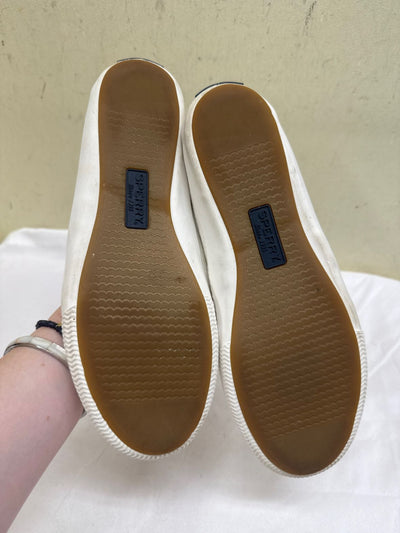 Sperry Women's Size 9-1/2 White Flats Shoes
