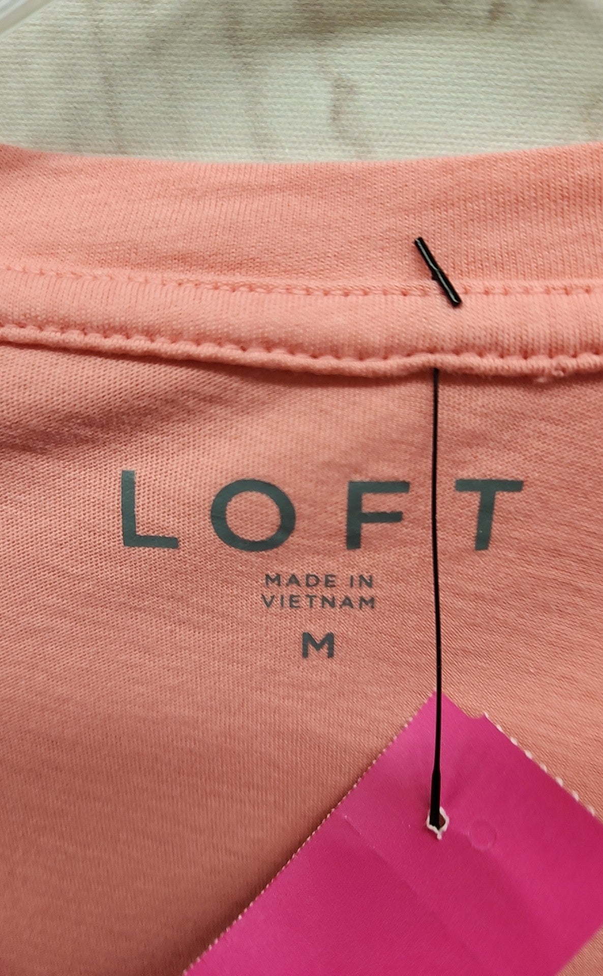 Loft Women's Size M Petite Pink Sleeveless Top