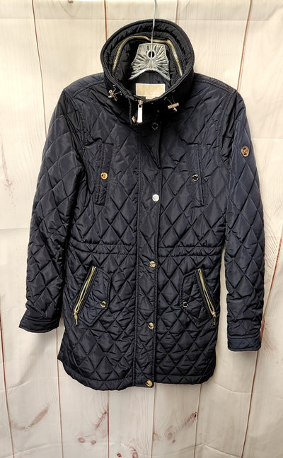 Michael Kors Women's Size XS Navy Coat