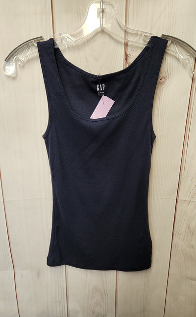 Gap Women's Size XS Petite Navy Sleeveless Top