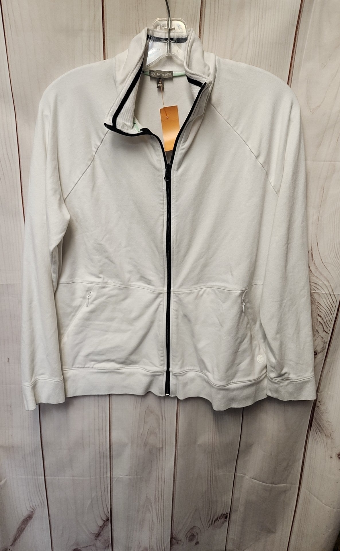 Talbots Women's Size L Petite White Jacket
