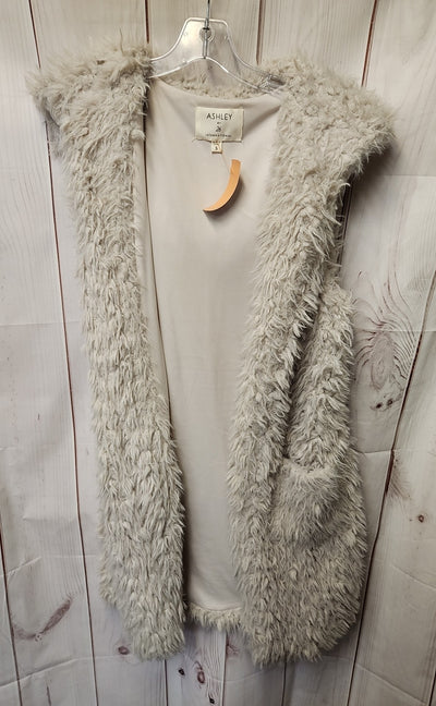 Ashley by 26 International Women's Size S White Cardigan