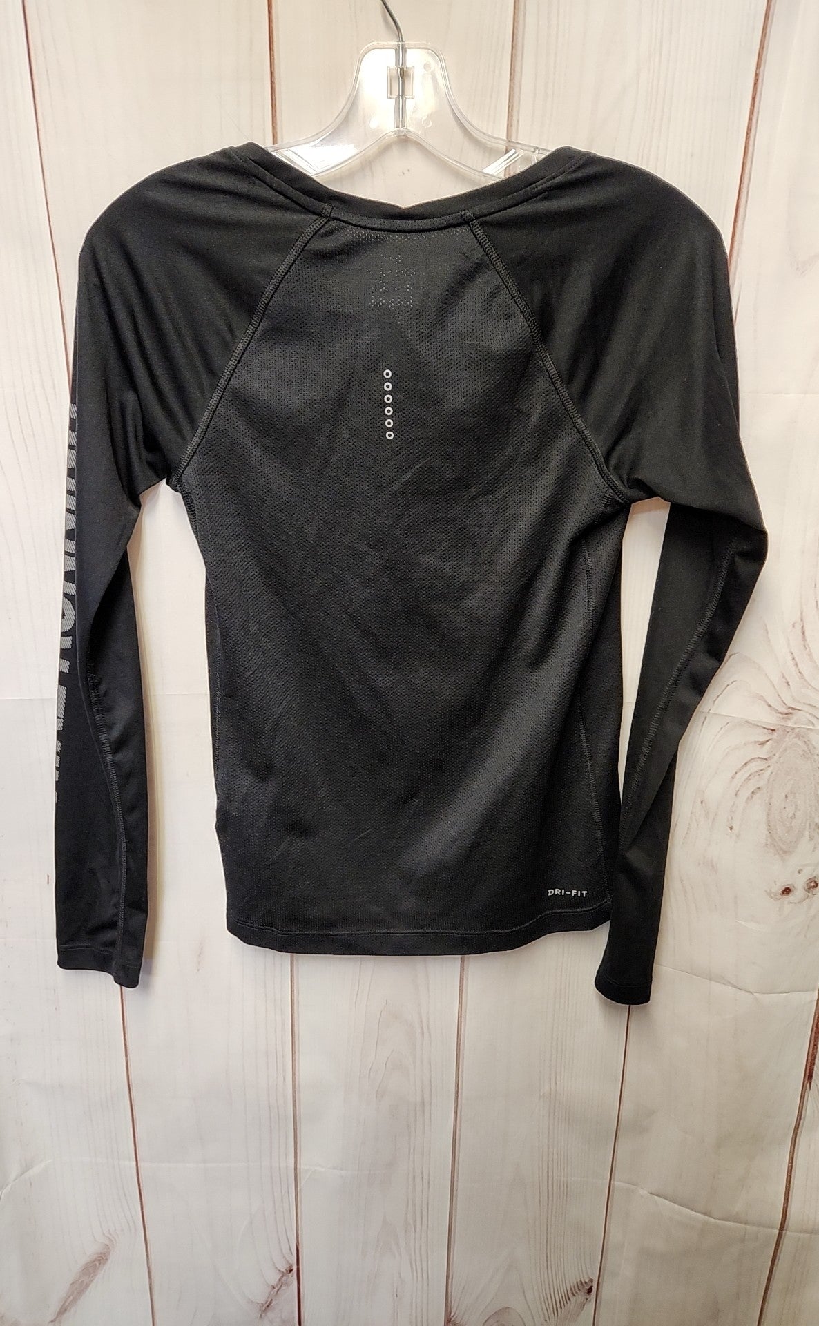 Nike Women's Size XS Black Long Sleeve Top
