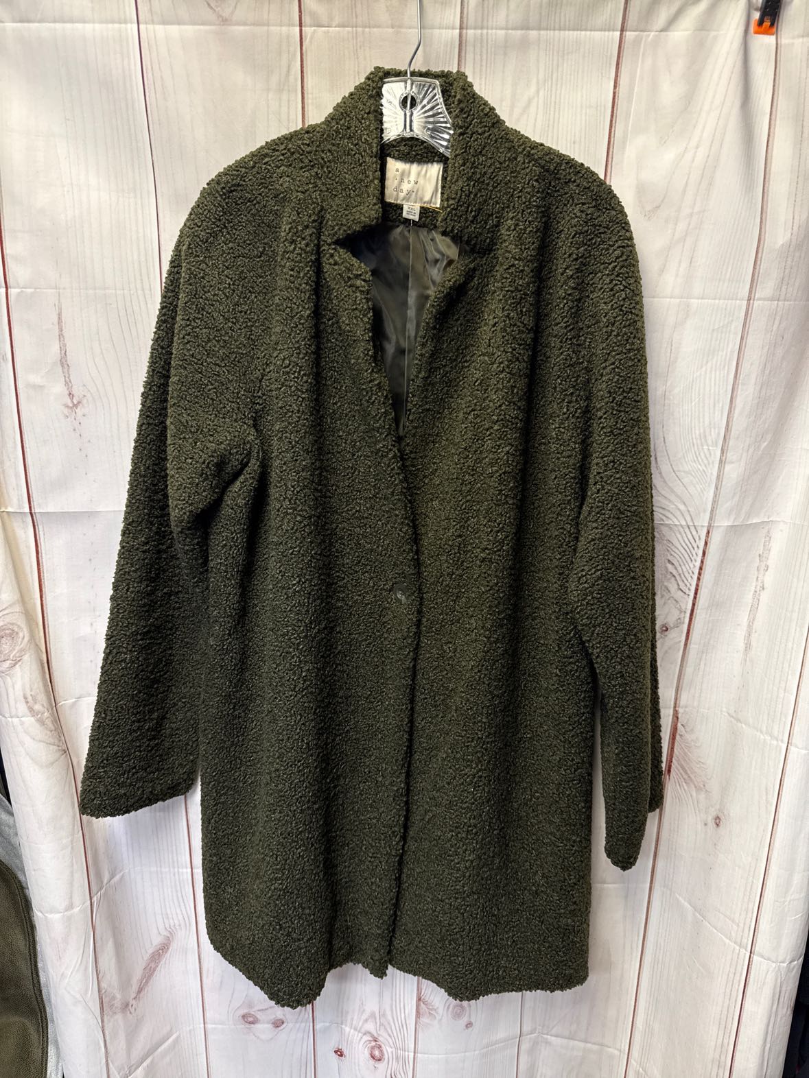 A New Day Women's Size XXL Green Coat