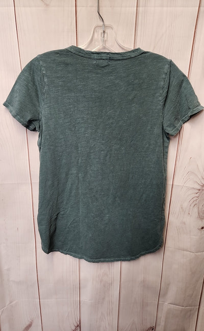Tla Women's Size XS Green Short Sleeve Top