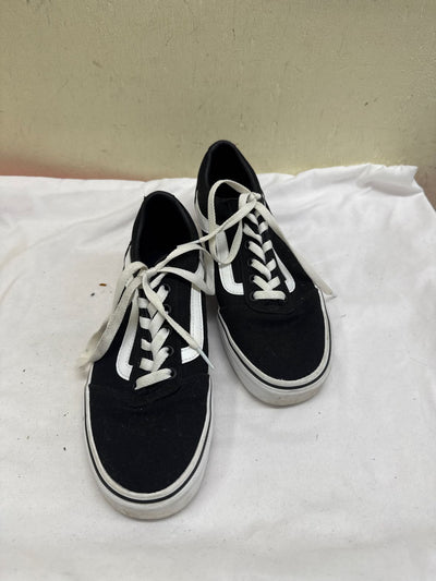 Vans Women's Size 8-1/2 Black Sneakers Shoes