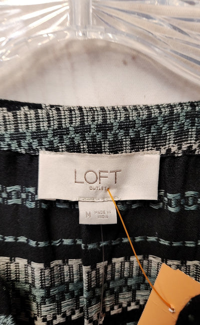 NWT Loft Women's Size M Black Dress