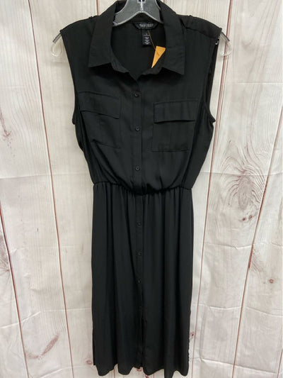 White House Black Market Women's Size 6 Black Dress
