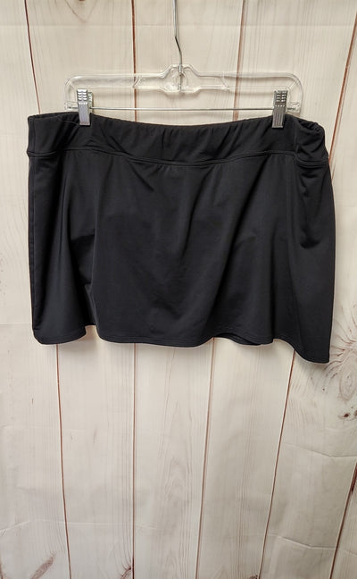 Lands End Women's Size 20 Black Swim Bottom