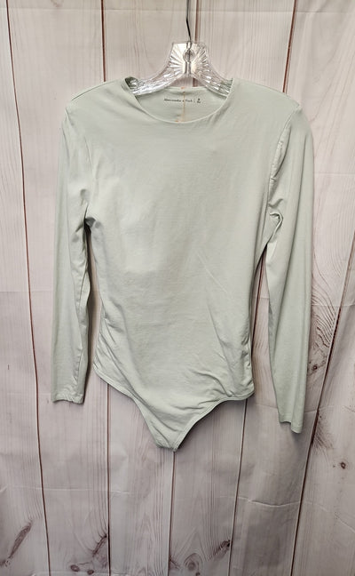 Abercrombie & Fitch Women's Size M Mint Bodysuit