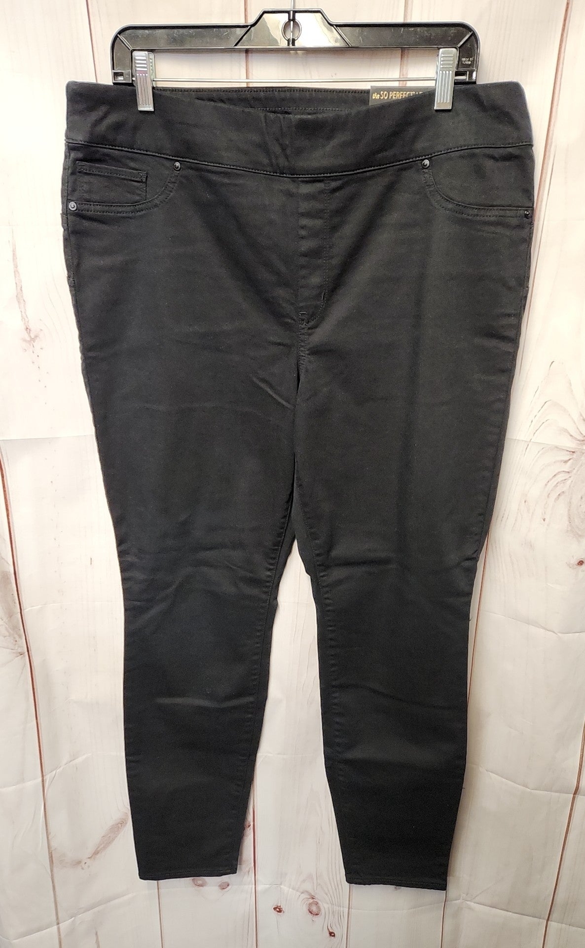 NWT Chico's Women's Size 2.5 = US 14 Black Pants So Perfect Legging