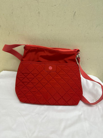 Talbots Red Quilted Purse Bag