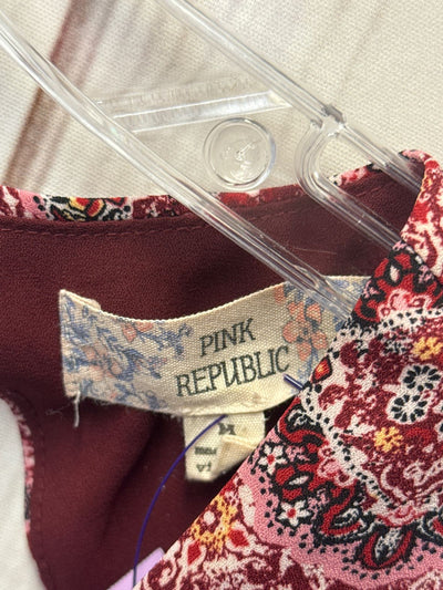 Pink Republic Women's Size M Red Dress