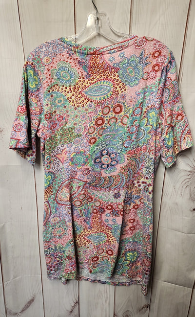 Talbots Women's Size L Petite Pink Dress