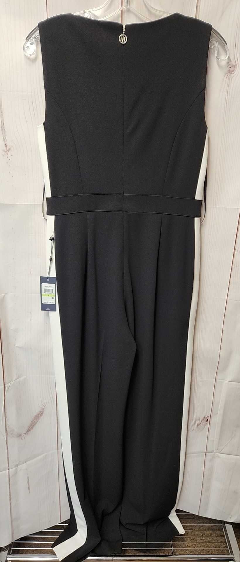 NWT Tommy Hilfiger Women's Size 4 Black & White Jumpsuit