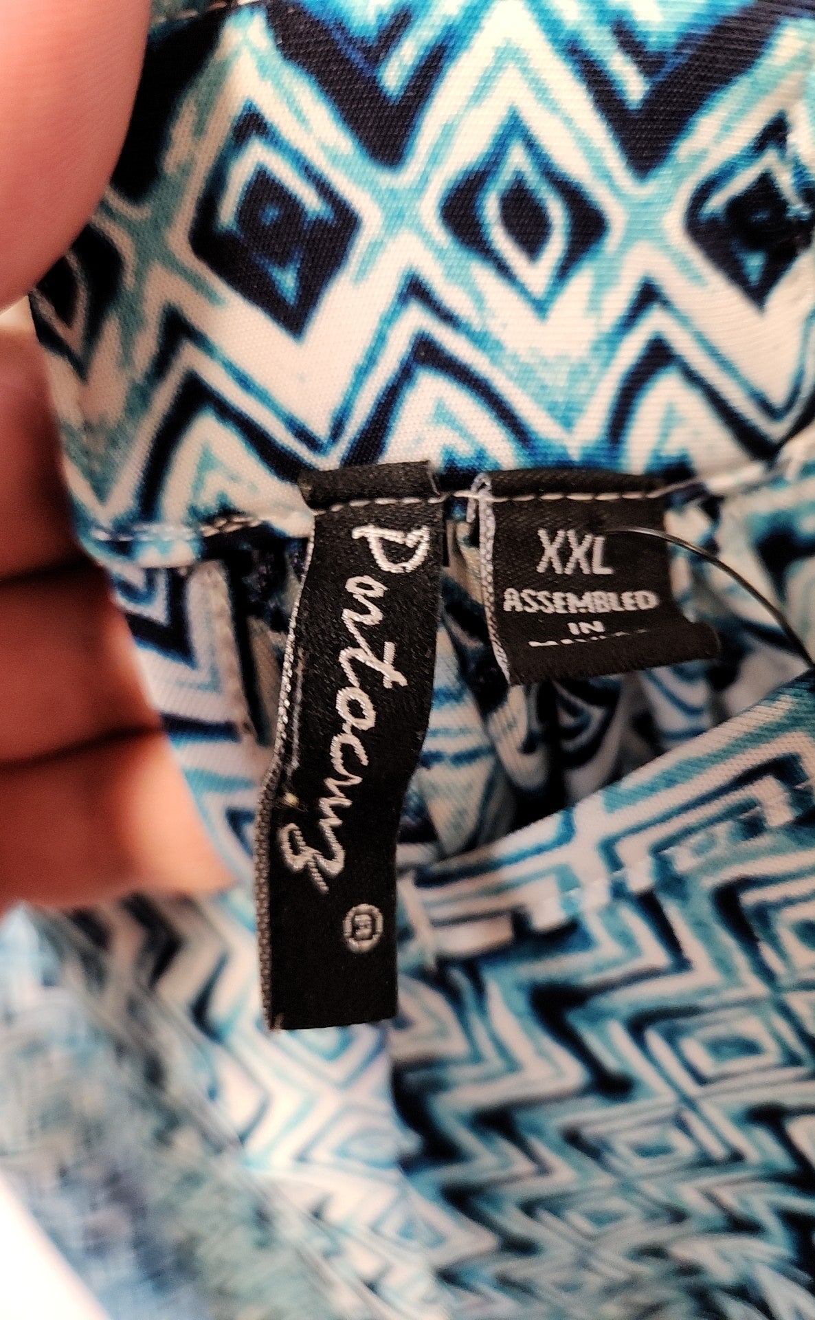 Portocruz Women's Size XXL Blue Dress