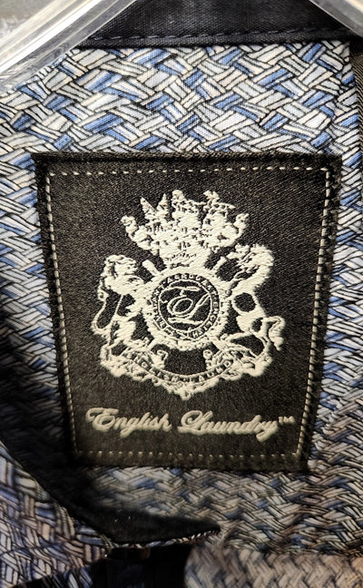 English Laundry Men's Size S Blue Shirt