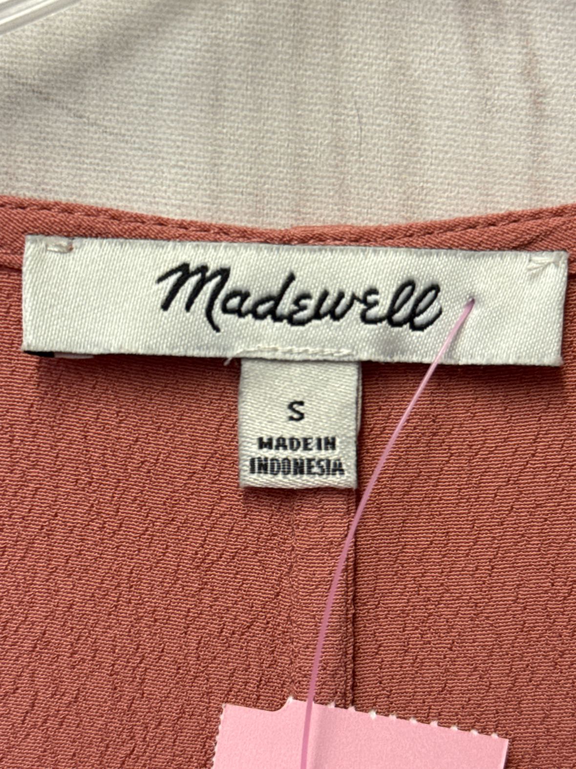 Madewell Women's Size S Pink Dress