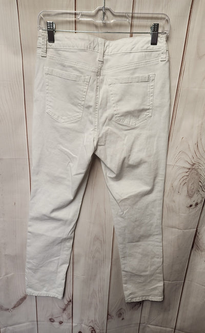 Charter Club Women's Size 6 Petite White Pants Lexignton Straight
