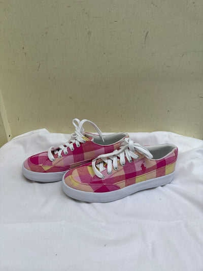 Ralph Lauren Women's Size 9-1/2 Pink Sneakers Shoes