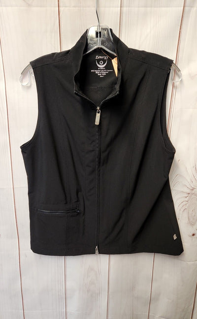 Zenergy - Chico's Women's Size 1 = US M Black Vest