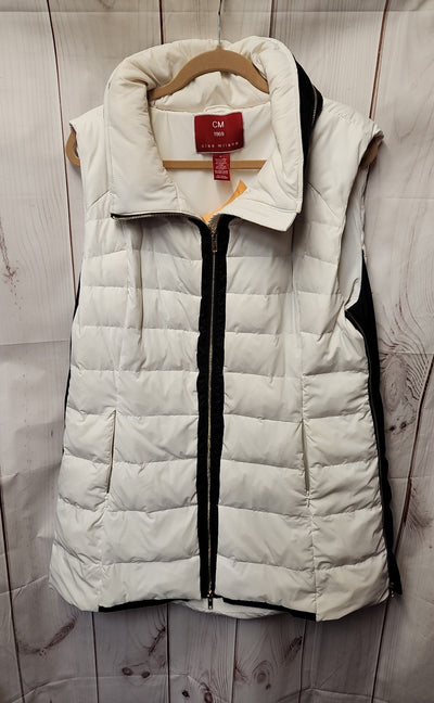 CM 1969 Ciao Milano Women's Size XL White Vest