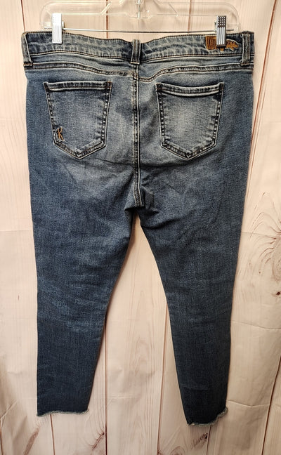 Kut from the Kloth Women's Size 12 Petite Blue Jeans Carlo Ankle Skinny Petite