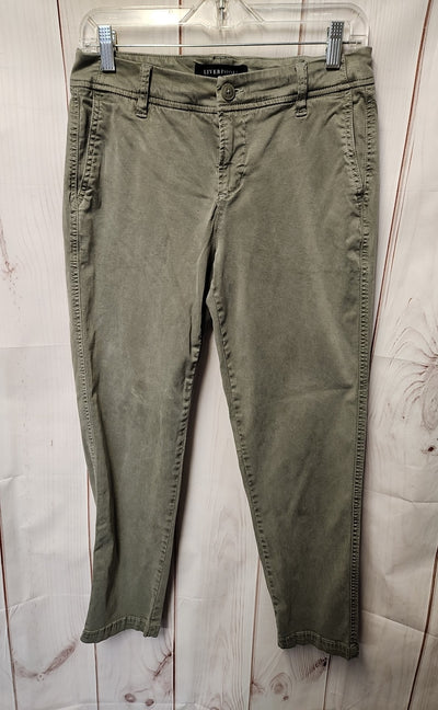 Liverpool Women's Size 28 (5-6) Olive Green Pants