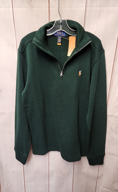 Ralph Lauren Boy's Size 14/16 Green Sweater