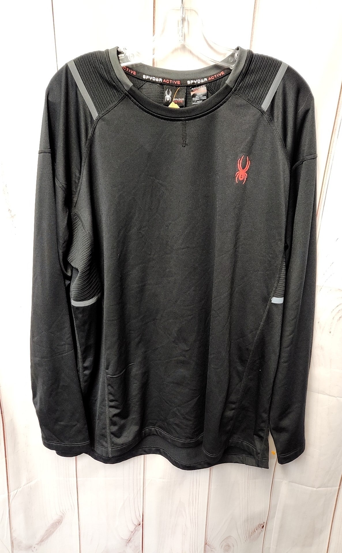 Spyder Men's Size L Black Shirt