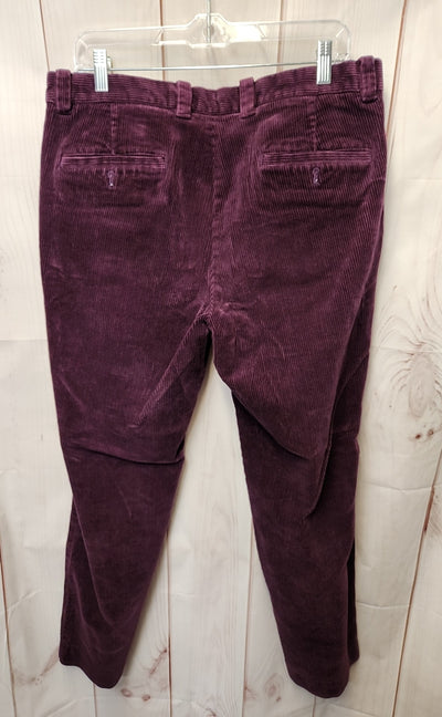 Brooks Brothers Men's Size 36x30 Purple Corduroy Pants