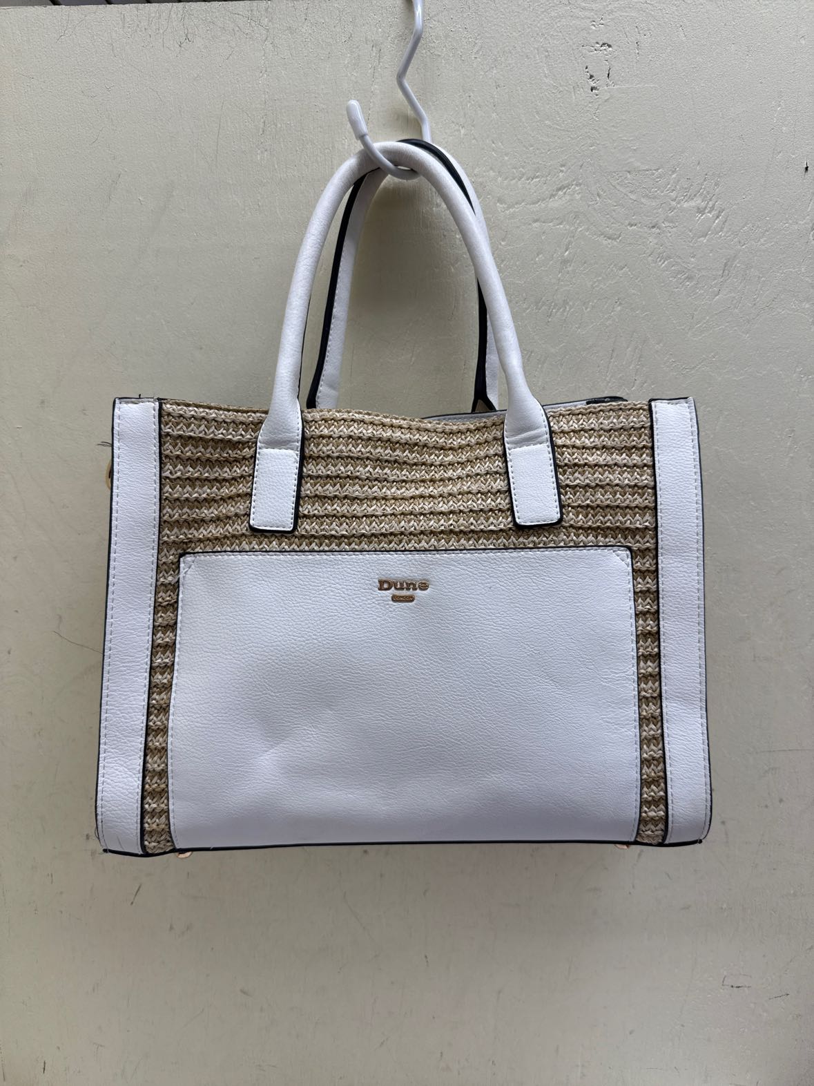 Dune White Tote Bag